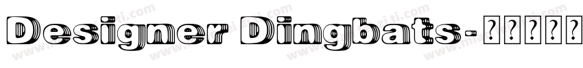 Designer Dingbats字体转换